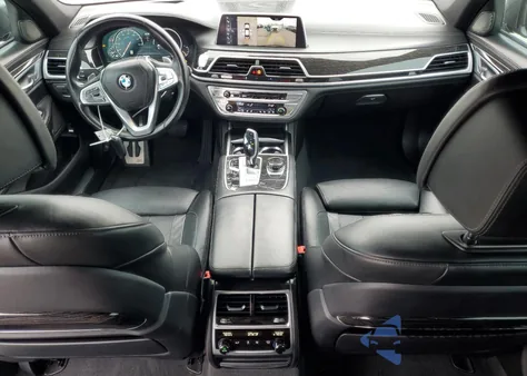 2017 BMW 740 I из США, поврежденный, VIN WBA7E2C54HG740072